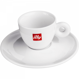 Белая чашка 60 мл для эспрессо от Illy
