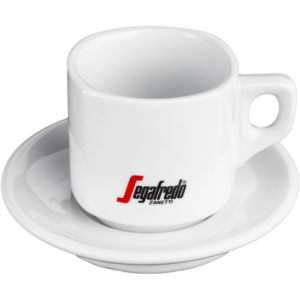 Белая чашка для латте 175 мл от Segafredo, с логотипом